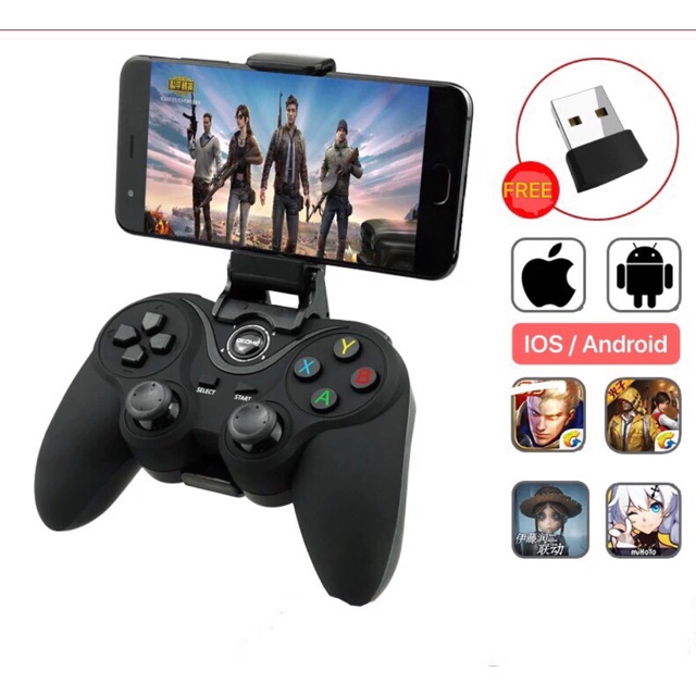 Wireless Gamepad Bluetooth Mobile Game Controller for IOS / Android ...