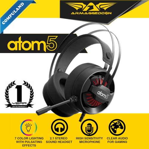 Armaggeddon 2.1 headset gaming atom online 5