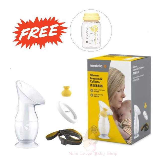 Medela Silicone Breast Milk Collector 3.4 oz/100 mL (with Stopper