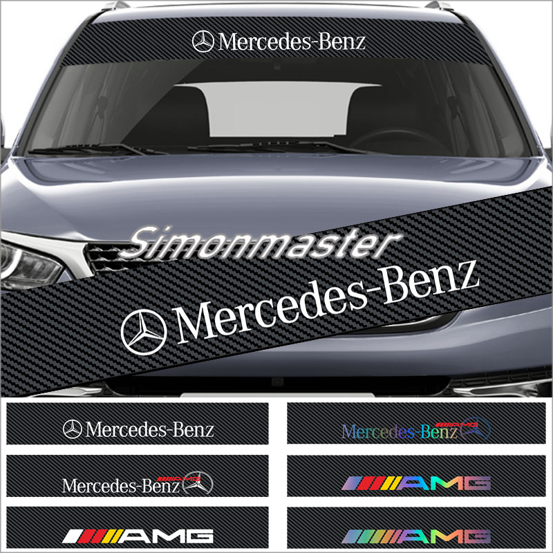 AMG Mercedes Benz Windshield ML350 C250 GL550 decal sticker