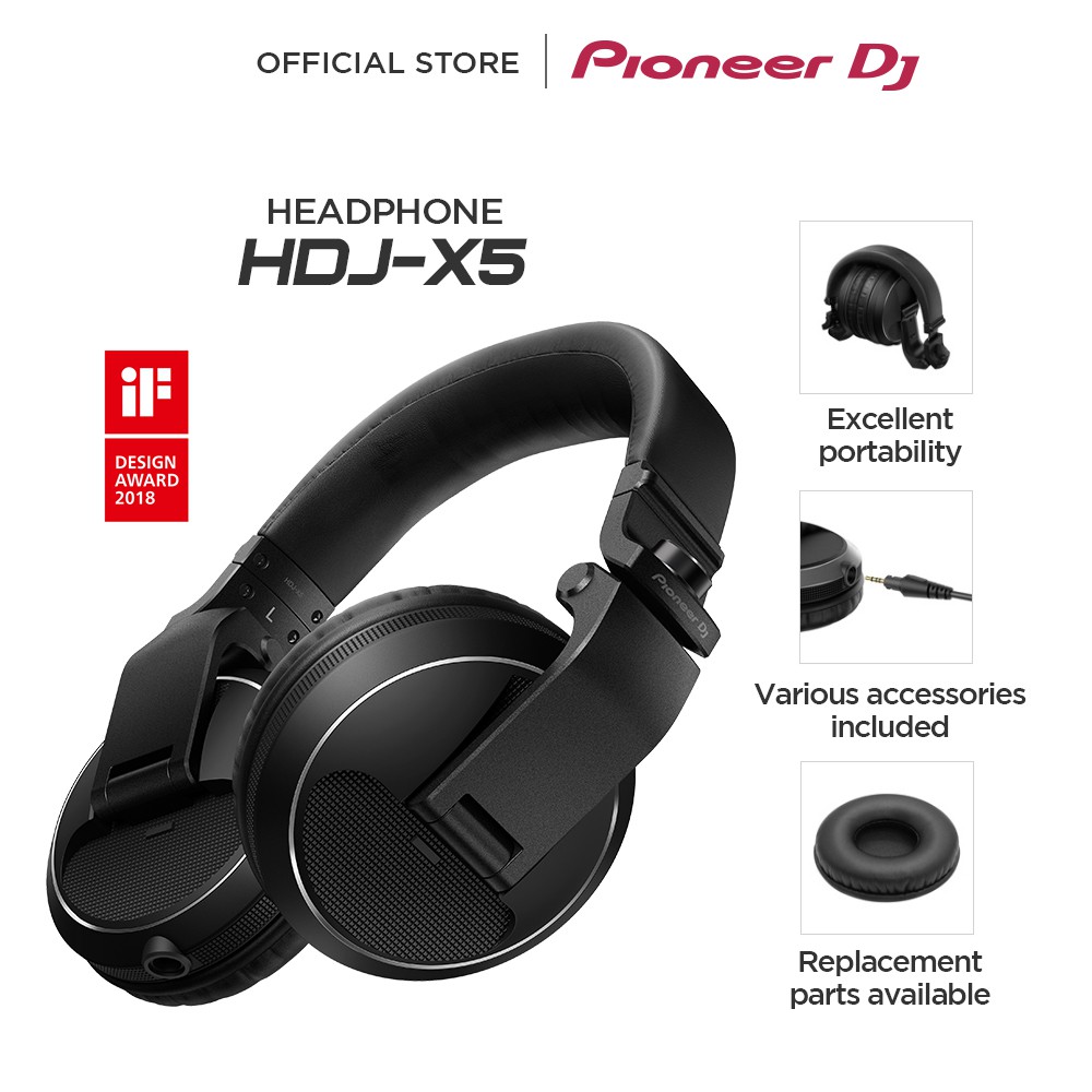 Pioneer DJ l HDJ-X5 l Professional DJ Headphones | Shopee Malaysia