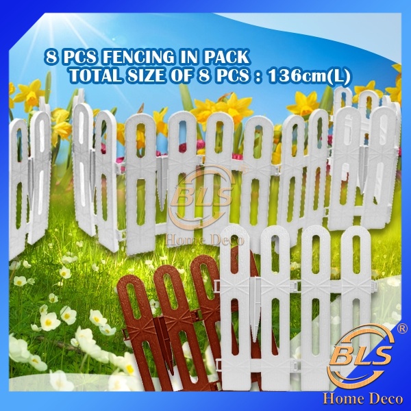 Plastic Fence For Landscape Garden Deco / Edge Lawn Edging / Pagar ...