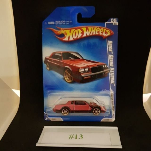 HOT WHEELS MAROON BUICK GRAND NATIONAL | Shopee Malaysia