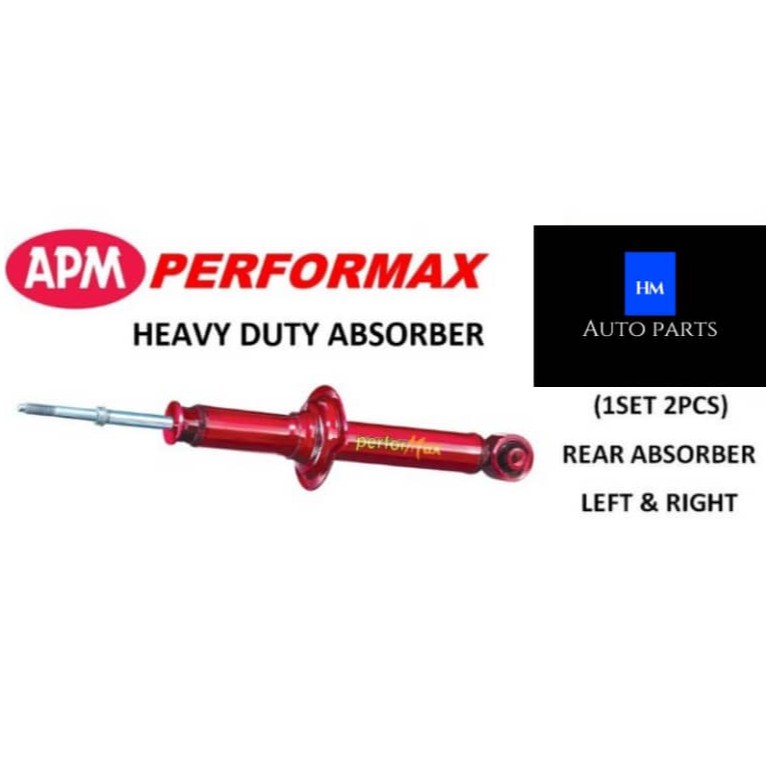 Kenari Kelisa APM Performax REAR Absorber for Sport and Heavy Duty