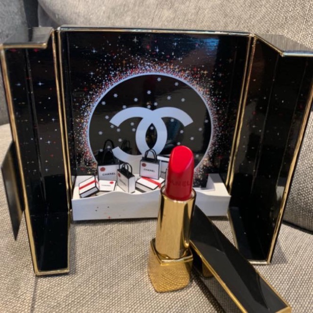 Chanel Christmas Lipstick Set Rouge Allure Shopee Malaysia