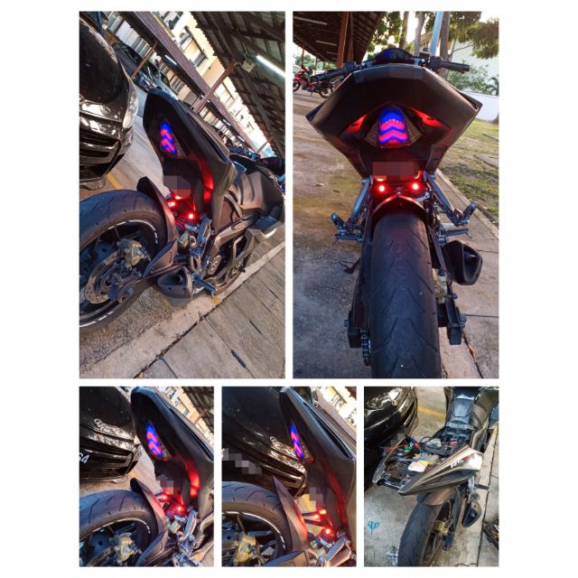 Pulsar rs 200 tail light on sale modified buy online