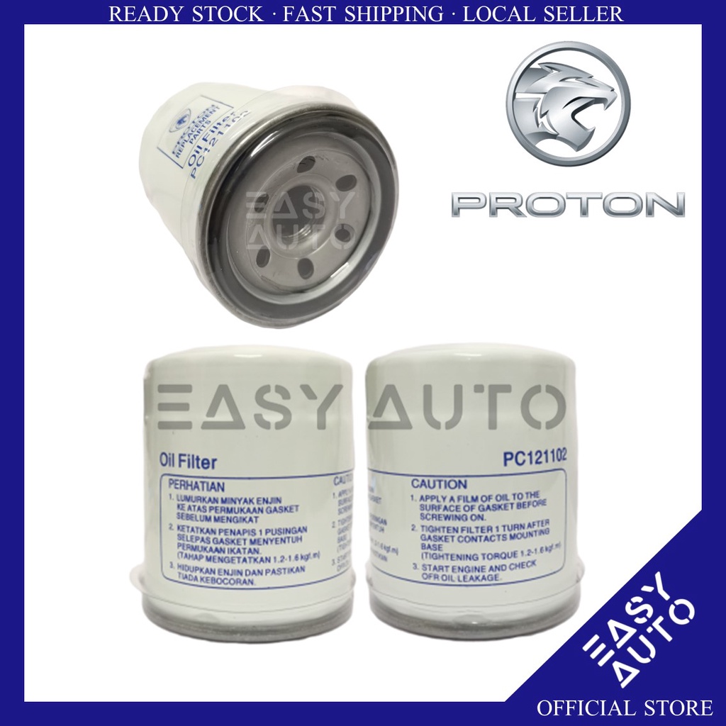 Proton Oil Filter / Proton Gen2 / Satria Neo / Saga VVT BLM FLX / Waja ...