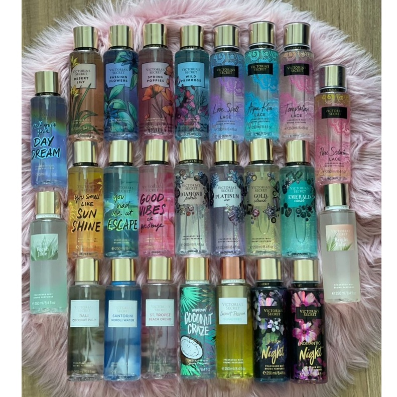 Victoria secret discount body spray clearance