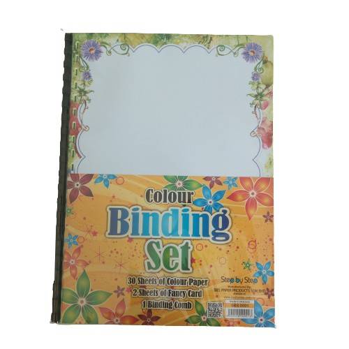 Binding Set 30 Sheets Of Colour Paper | Shopee Malaysia