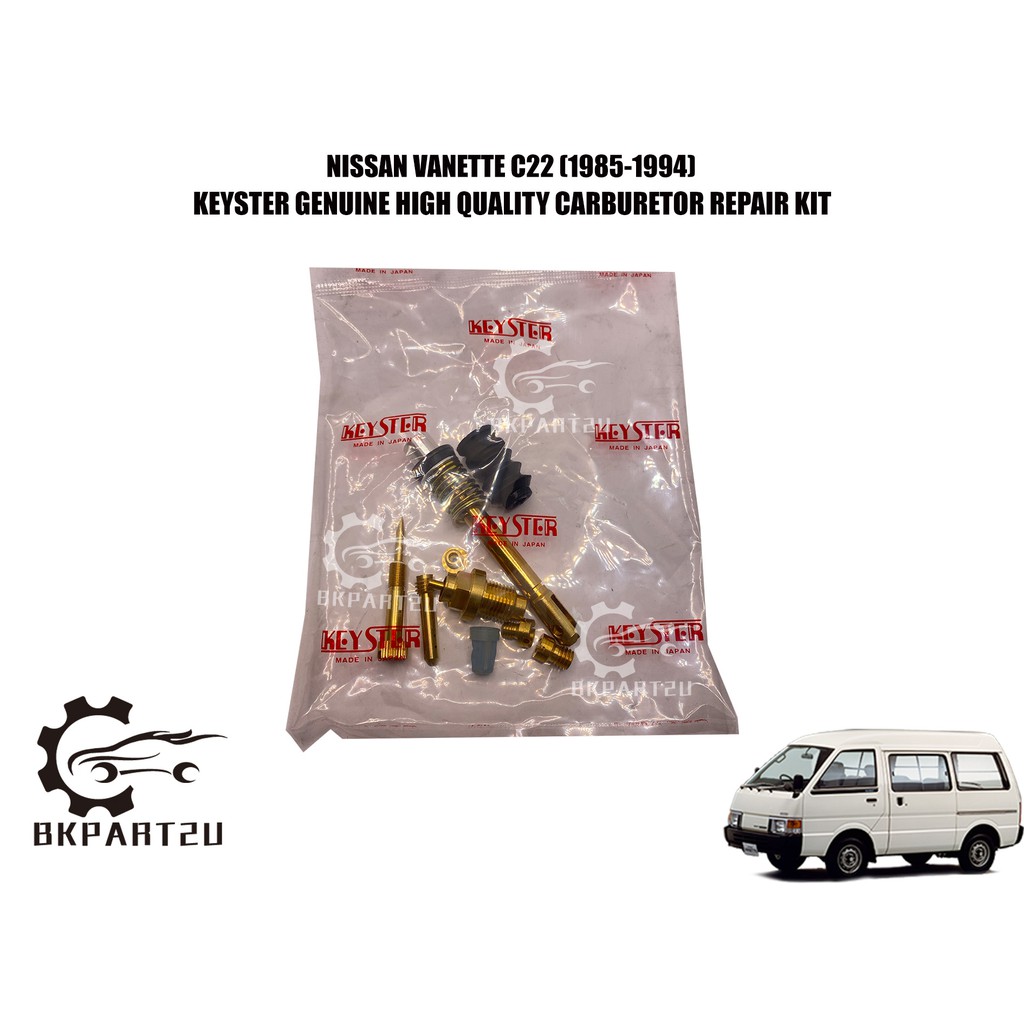 NISSAN C20 C22 (19851994) CARBURETOR REPAIR KIT MADE BY KEYSTER K114802H 16010G5710