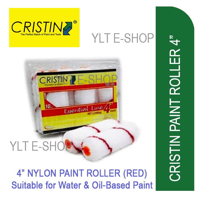 YLT Cristin Paint Roller Refill 2" & 4" (Water Based & Oil Based) 1