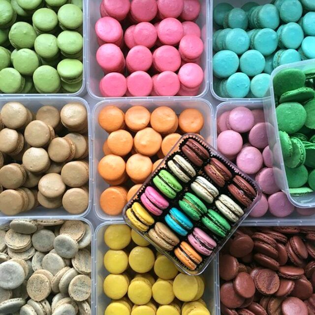 MACAROON peanut & choclate 🍡 | Shopee Malaysia