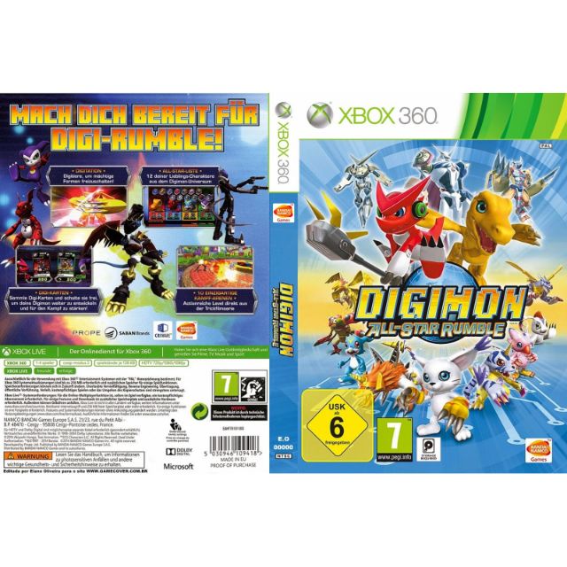 Digimon best sale xbox 360