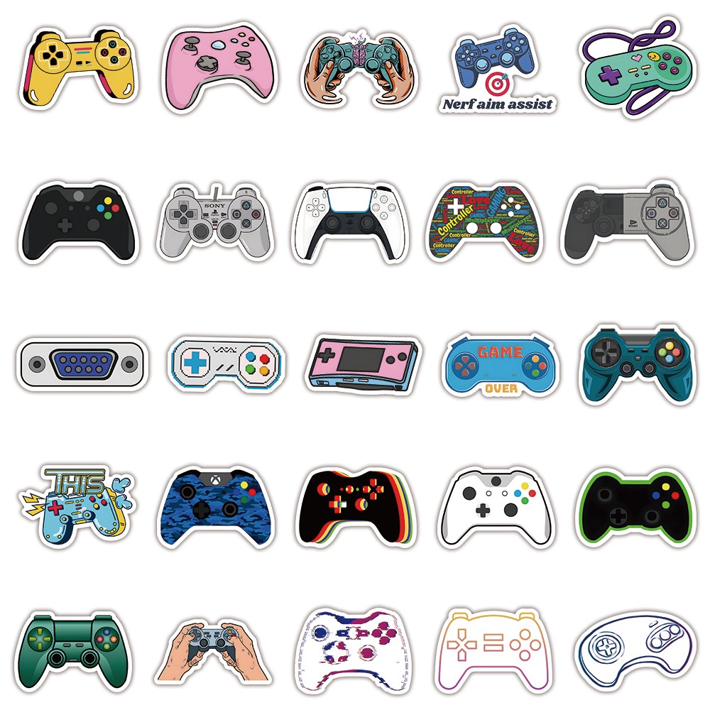 50PCS Nintendo Switch Controller Stickers Game Accessories Decoration ...