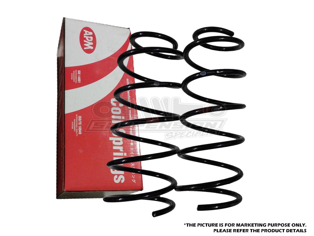 PERODUA KANCIL 1994 APM STANDARD COIL SPRING 1 CAR SET 4 PCS