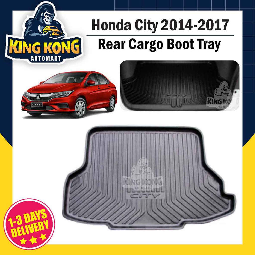 Honda City 2014-2019🔥ReadyStock🔥Boot Tray Rear Cargo Boot Tray | Shopee ...