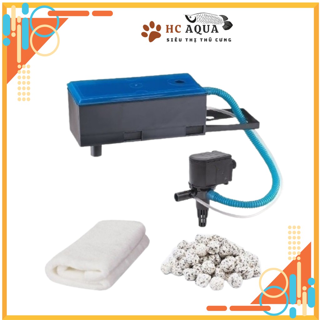 Rs188 Trough Filter For Aquarium, 3in1 Water Purifier (Pumping