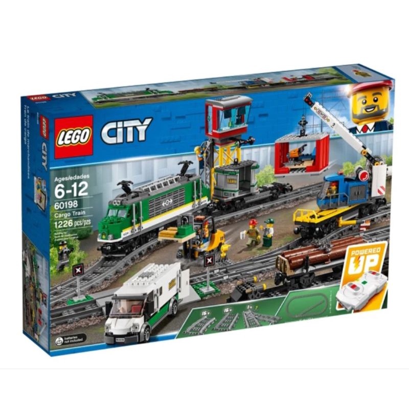 LEGO 60198 City - Cargo Train | Shopee Malaysia
