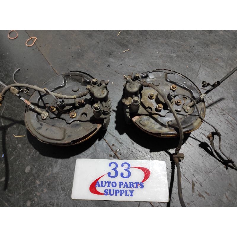 TOYOTA REAR DISC BREAK SET(small,big caliper) (No CABLE) | Shopee Malaysia