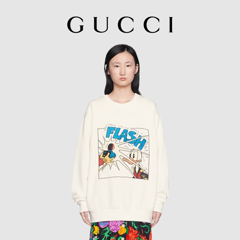 Gucci Disney Donald Duck Print T-Shirt