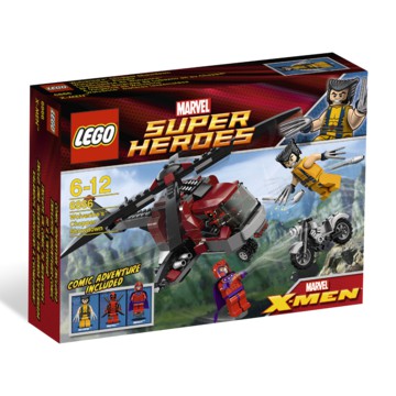 LEGO Wolverine's Chopper Showdown - 6866 | Shopee Malaysia