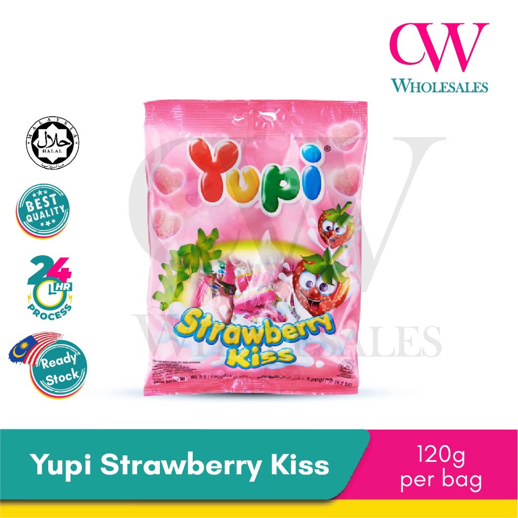 Gummy jelly Yupi Burger Yupi Cola Yupi Bear Yupi Lunch Yupi Fruity Puff ...