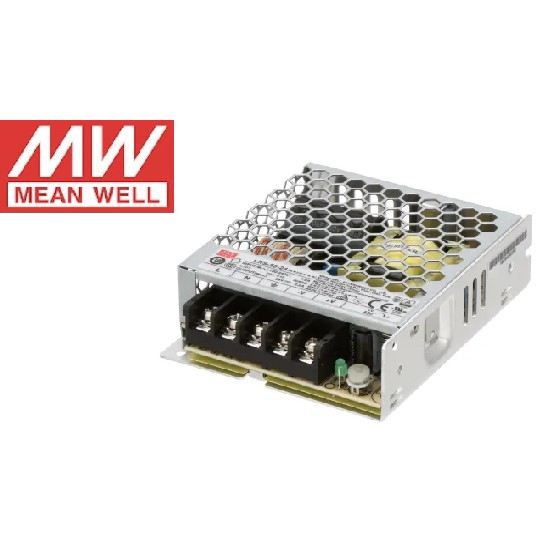 LED Stromversorgung Netzteil 50 W 24 V 2 A; MeanWell, LRS-50 – 24