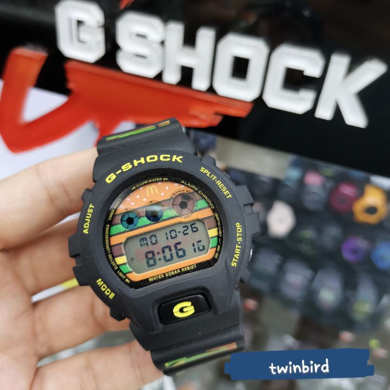 🎀 McDonald's x G-Shock DW-6900 Big Mac 50th Anniversary
