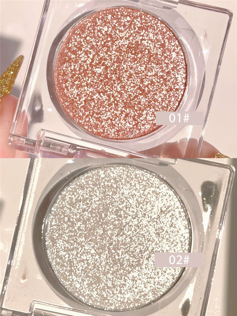 Long-Lasting Waterproof Pearl Eye Shadow Palette with Glitter ...