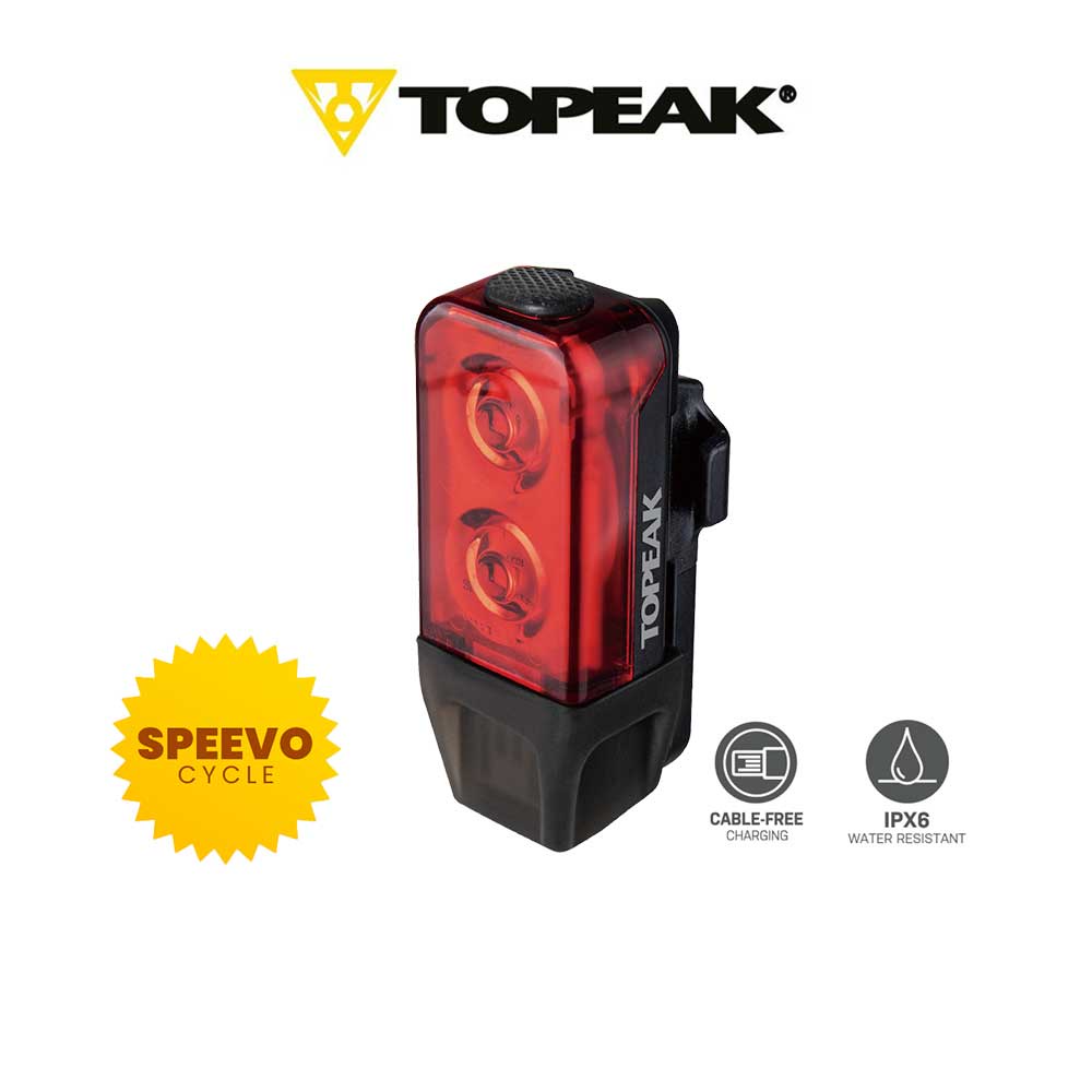 TOPEAK TAILLUX 25 USB BICYCLE CYCLING REAR BACK LIGHT | Shopee Malaysia