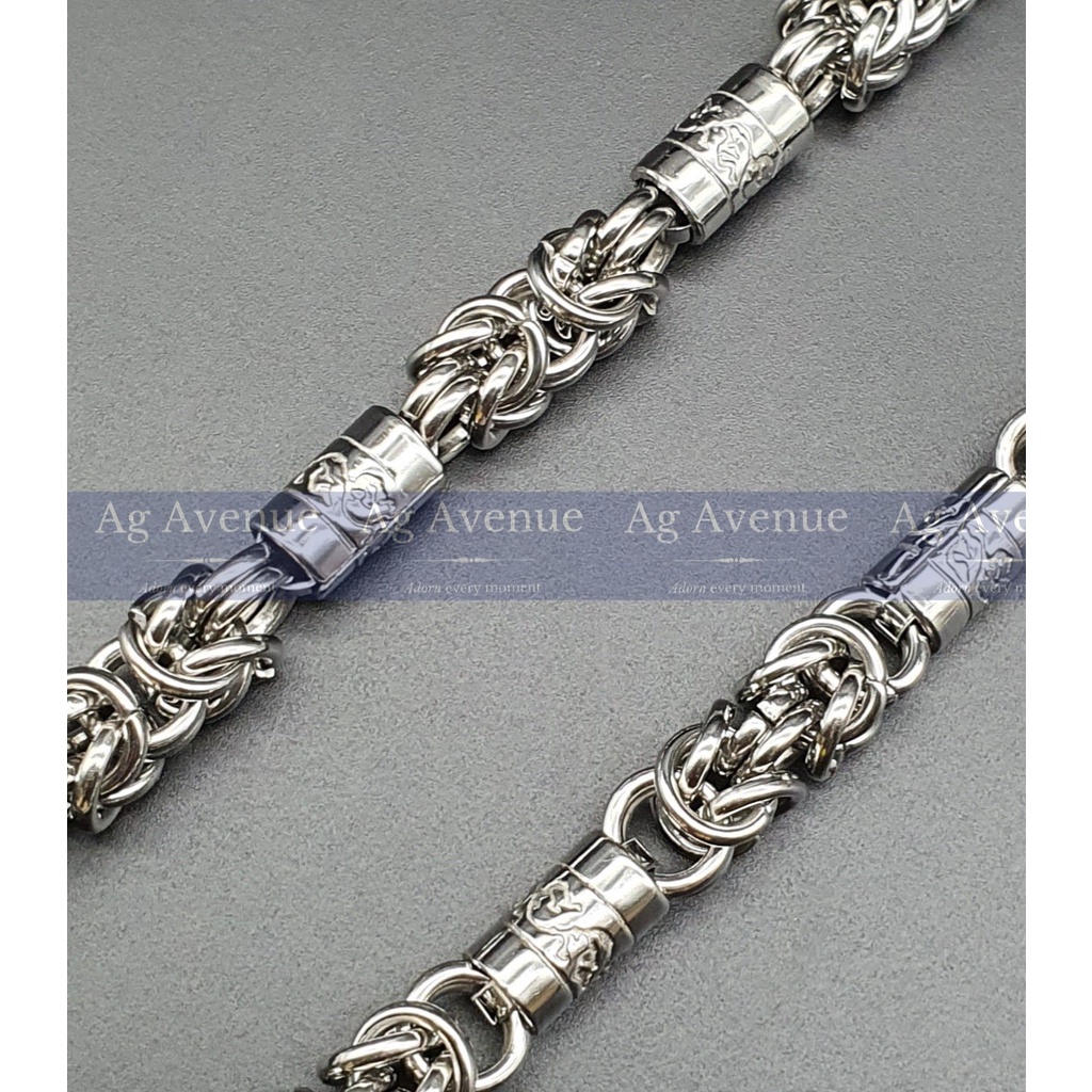 Double Hook 佛牌链 Stainless Steel Necklace 不锈钢项链，佛牌项链