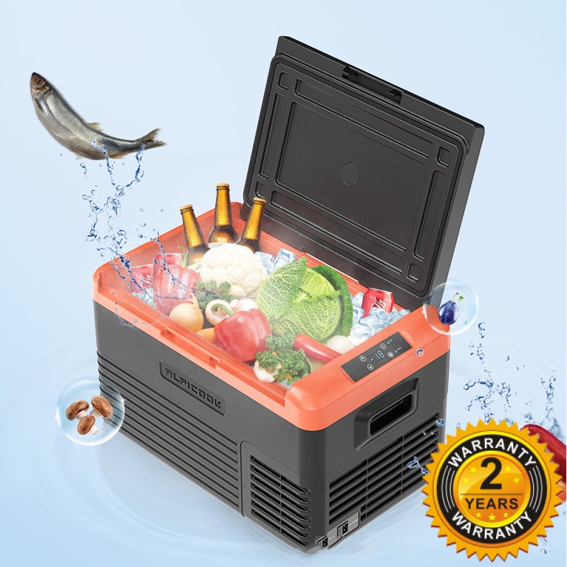 Alpicool 40L Refrigerator AutoRefrigerator 12V 24V Portable Fridge