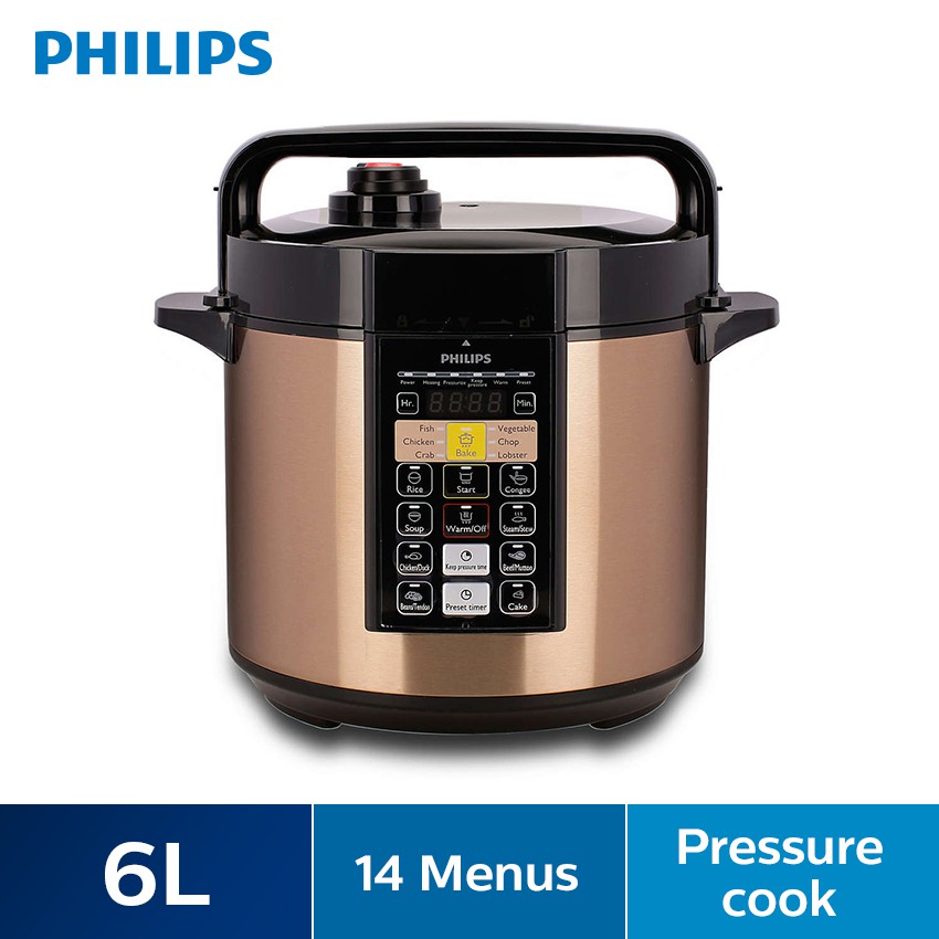 Philips ME Computerized Electric Pressure Cooker HD2139 HD2139 60 Shopee Malaysia