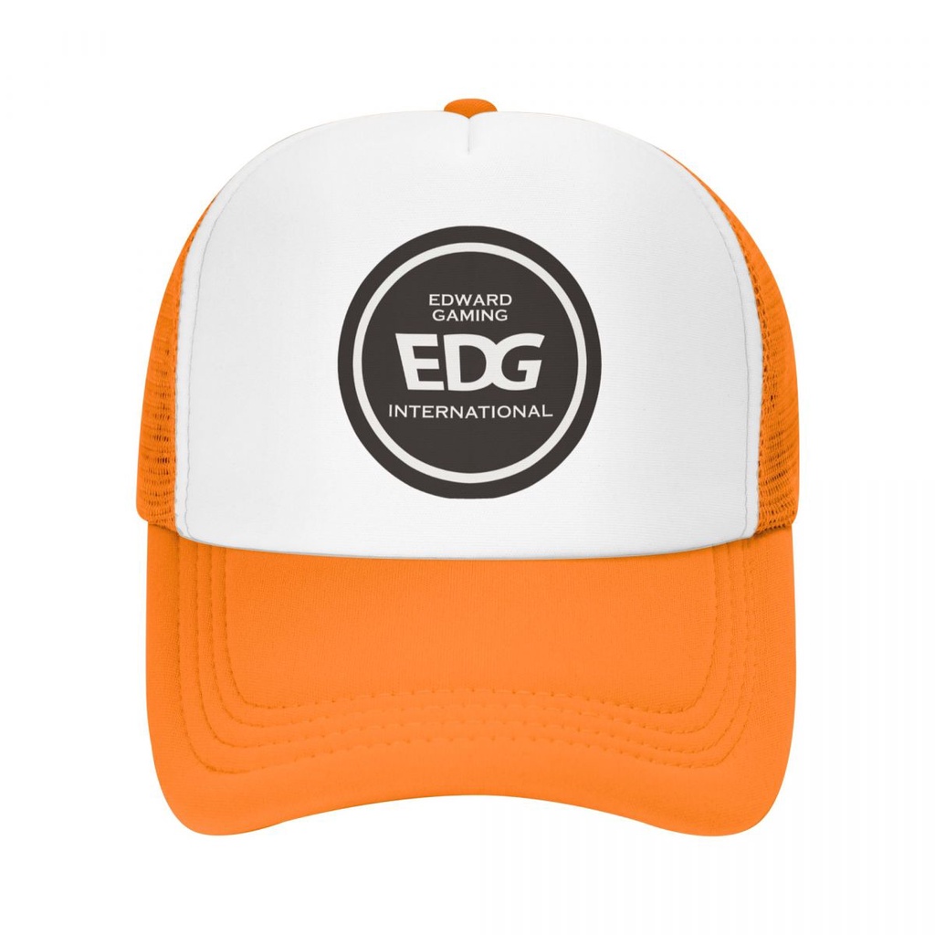 EDward Gaming edg logo Adult Grid Net Hat Trucker Men's Women's Flat ...