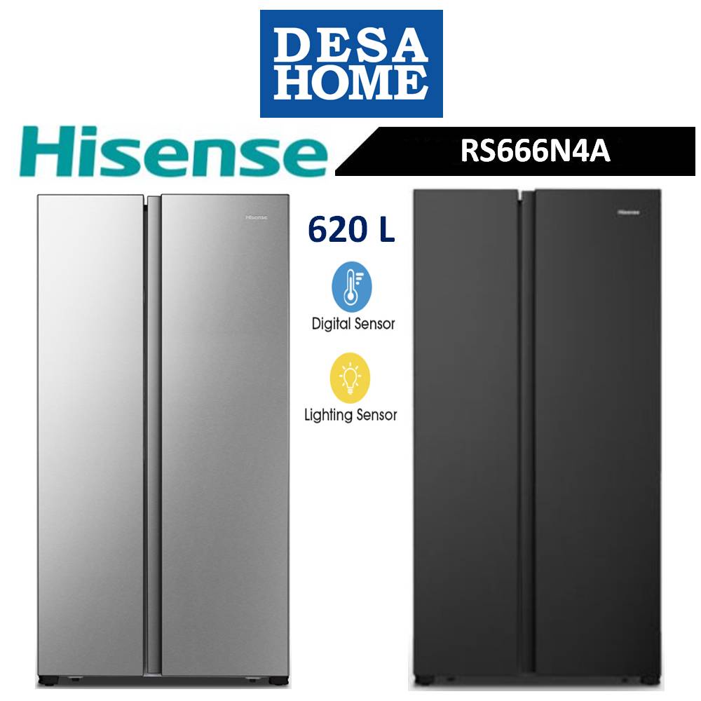 [FREE DELIVERY WITHIN KL] HISENSE RS666N4ACN / BN (NEW) REPLACE