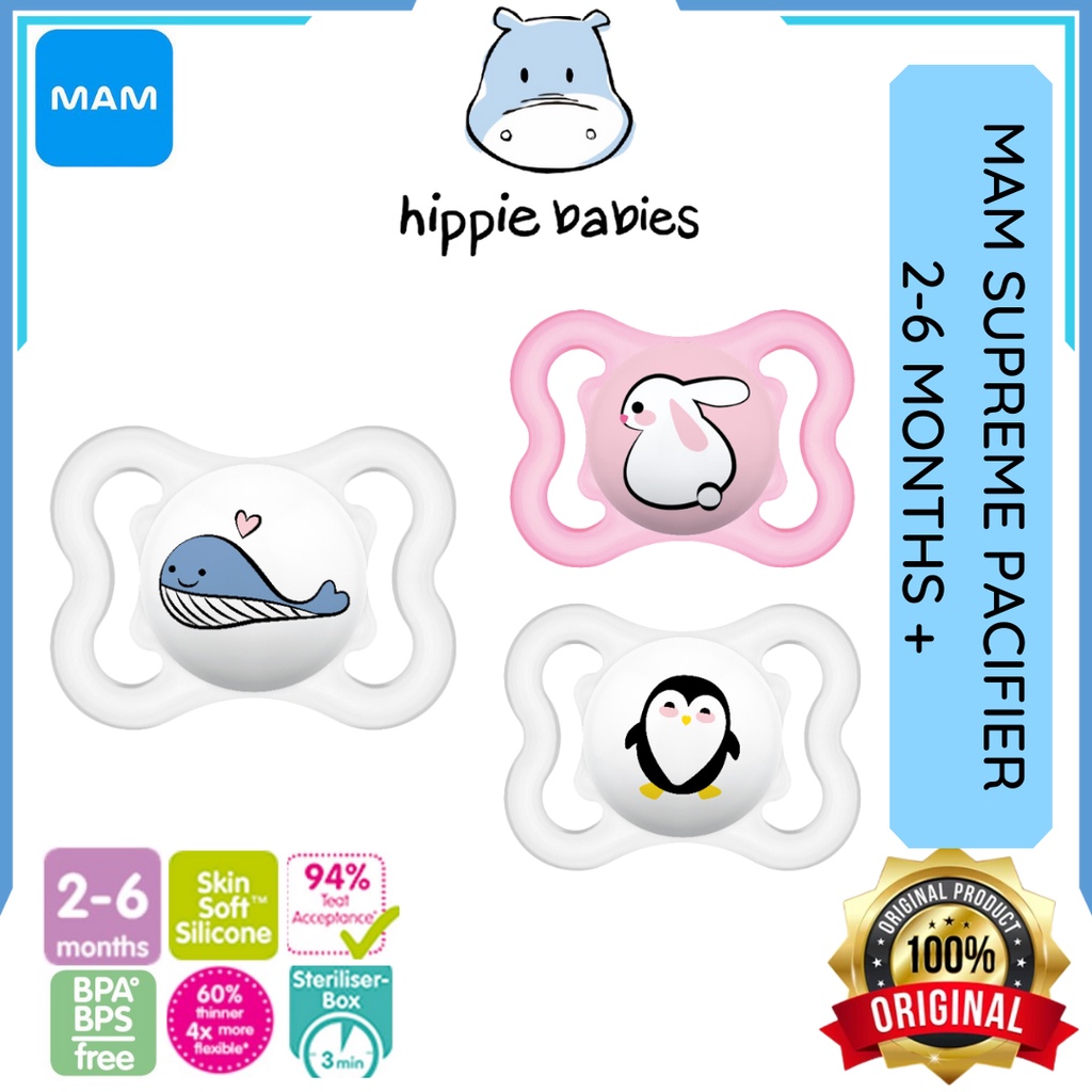 MAM Supreme Pacifier(2-6Months) | Shopee Malaysia