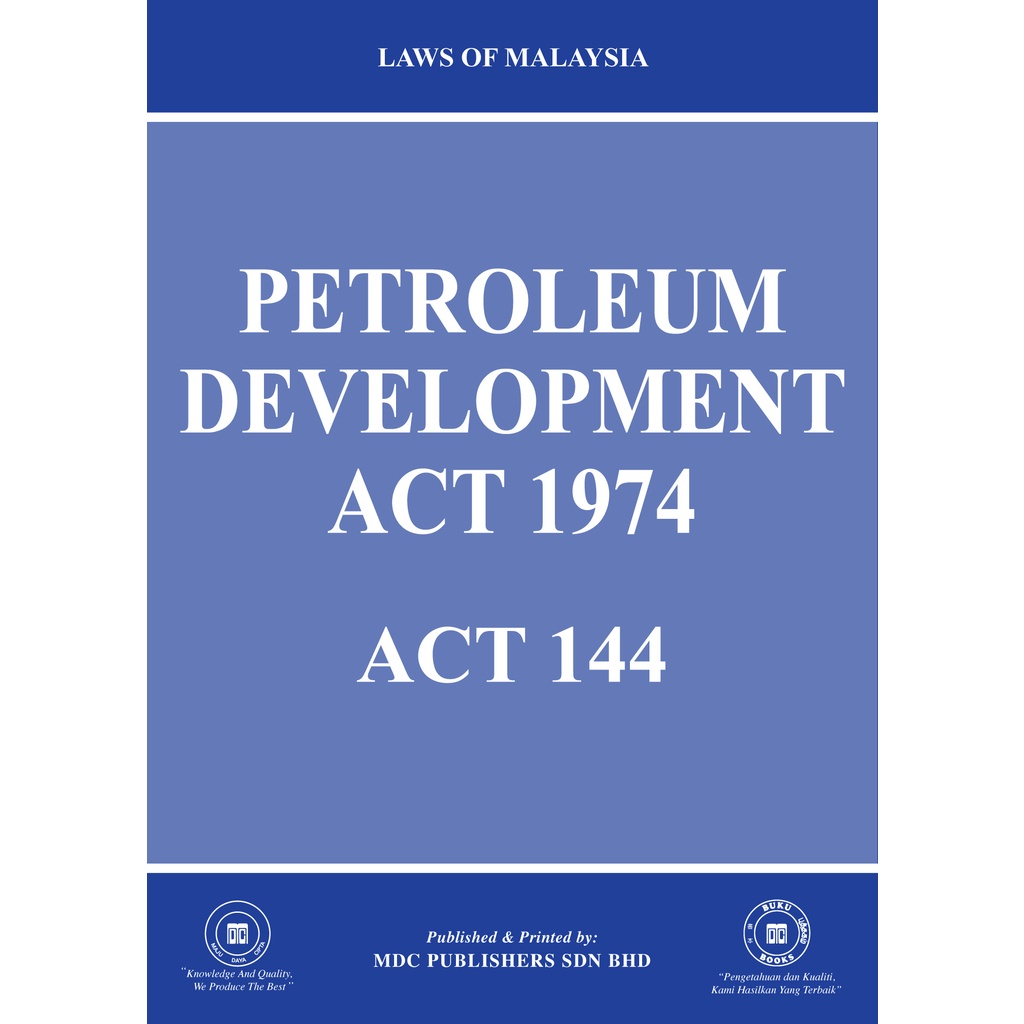 (144) Petroleum Development Act 1974 Shopee Malaysia