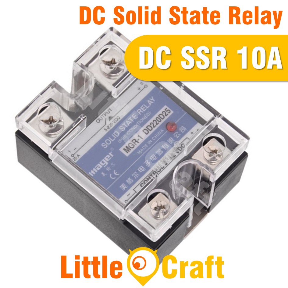 DC to DC SSR 10A Solid-State Relay MGR-1DD220D10 | Shopee Malaysia