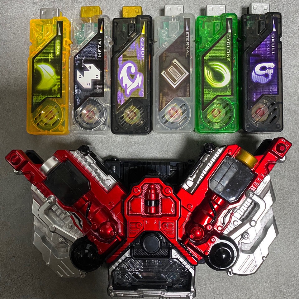 Kamen Rider W Henshin Belt Ver. 20th DX Double Driver Masked Rider W ...