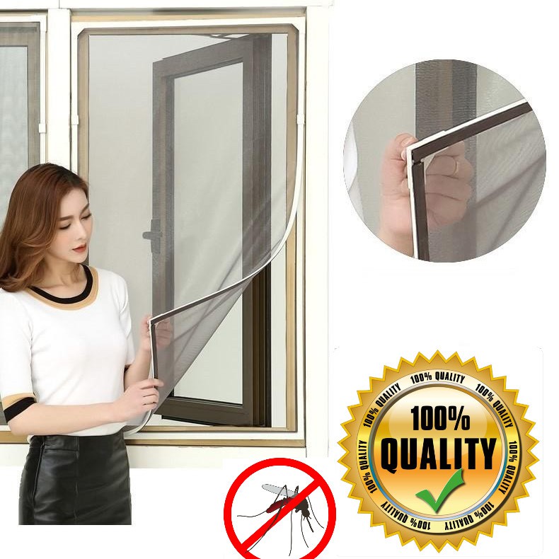 DIY Magnetic Mosquito Net Magnetic Insect Screen Mosquito Net (video ...