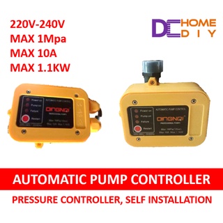 OX-1 Automatic Water Pump Pressure Controller Switch Control 240V Pump ...