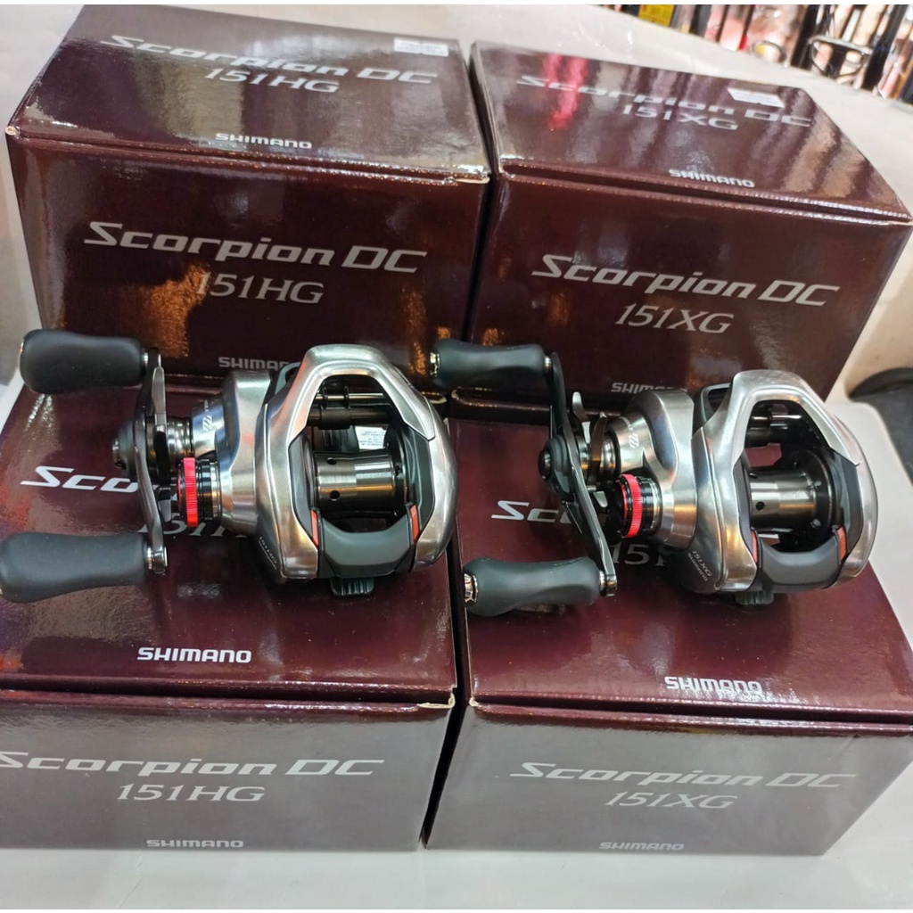 2021 New SHIMANO SCORPION DC Baitcasting Fishing Reels