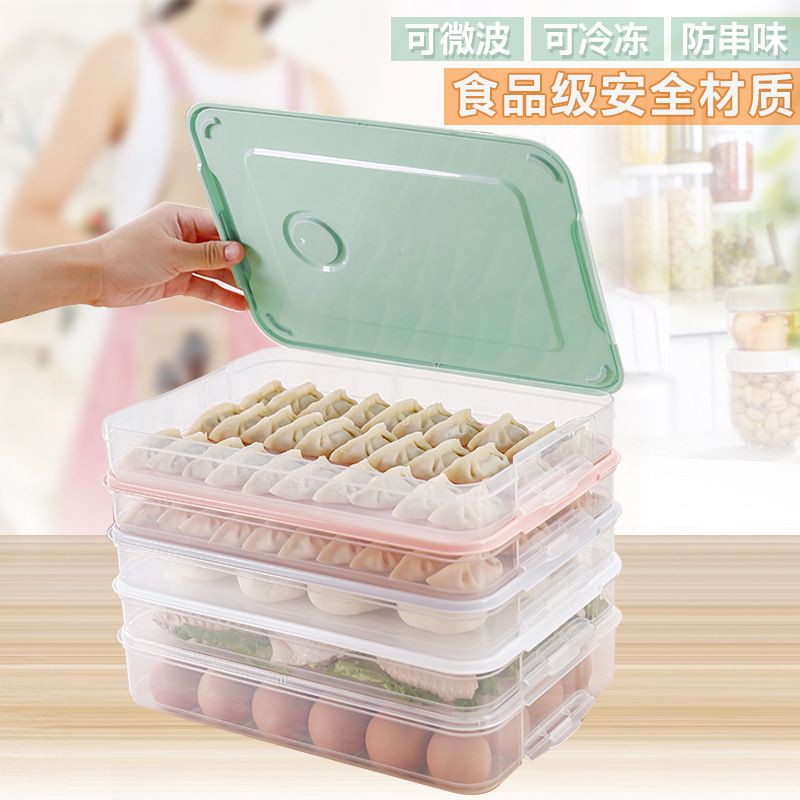 Household dumpling box,egg box, quick frozen dumpling box. | Shopee ...