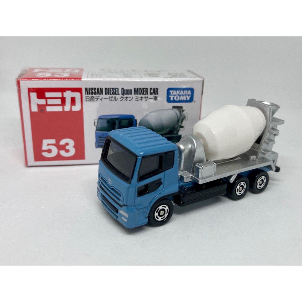 Tomica #53 Nissan Diesel Quon Mixer - Miniature Diecast - Neuve - Japon