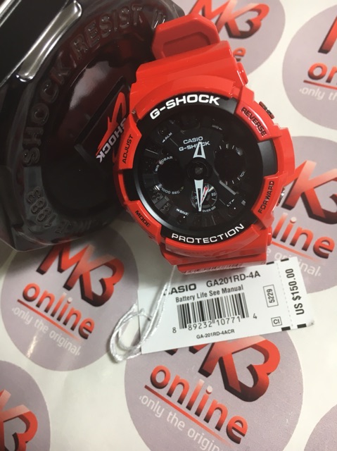 ⭐レアカラー⭐G-SHOCK GA-201RD-4AJF SOLID RED メンズ