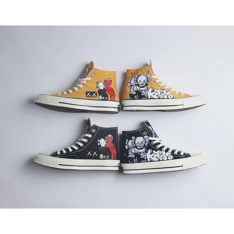 Converse x Kaws x Chuck 70 High Top Shopee Malaysia