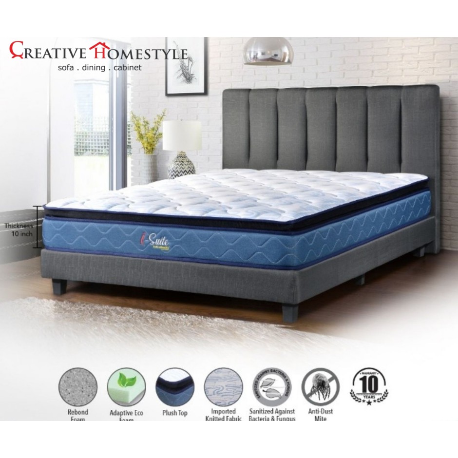 Goodnite Spinal Health i Suite 10 Inch Rebond Foam Mattress Tilam