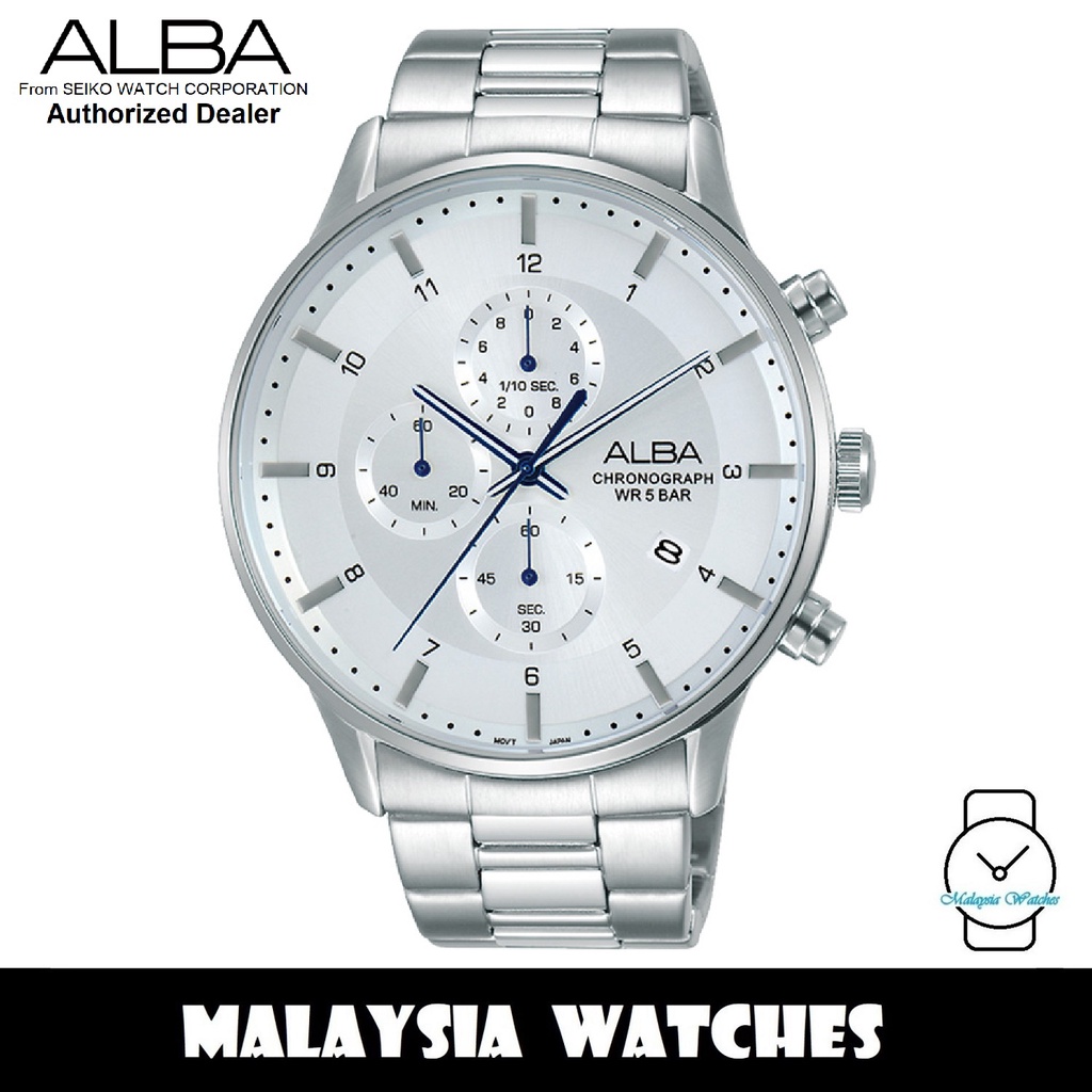 Alba chronograph 5 bar hotsell