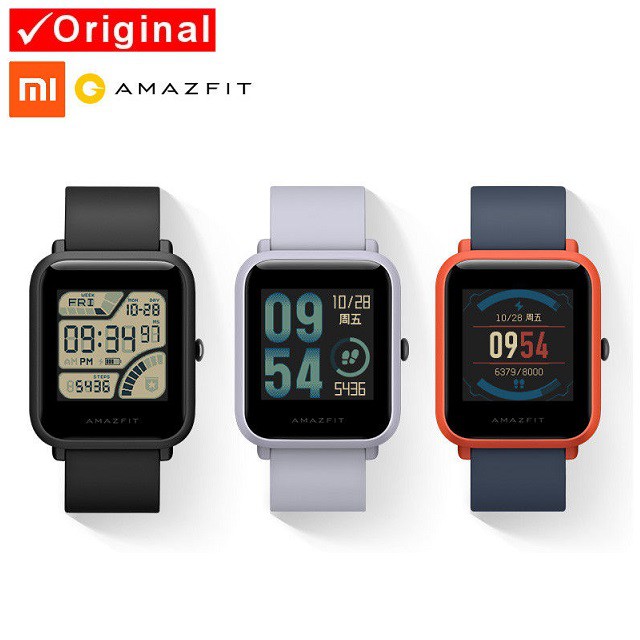 Huami Amazfit Bip Bit Pace Lite Youth Edition Smart Watch GPS IP68 Waterproof Shopee Malaysia