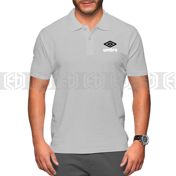 T Shirt Cotton Polo Umbro Logo T-Shirt Shirts Sulam Baju Pakaian